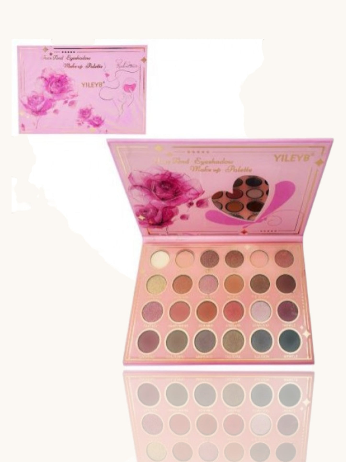 PALETA DE SOMBRAS NUDE YILEYB YL-202
