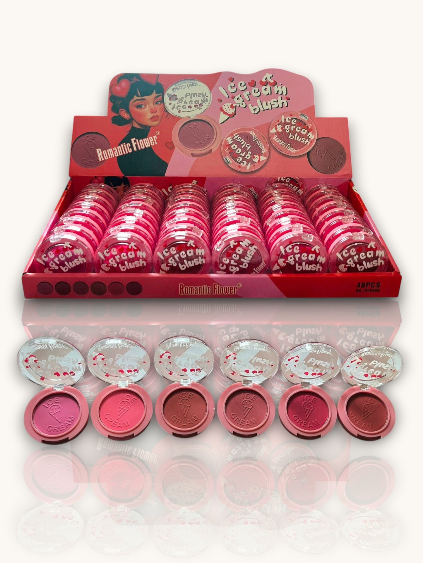 RUBOR COMPACTO ROMANTIC FLOWER RF0906