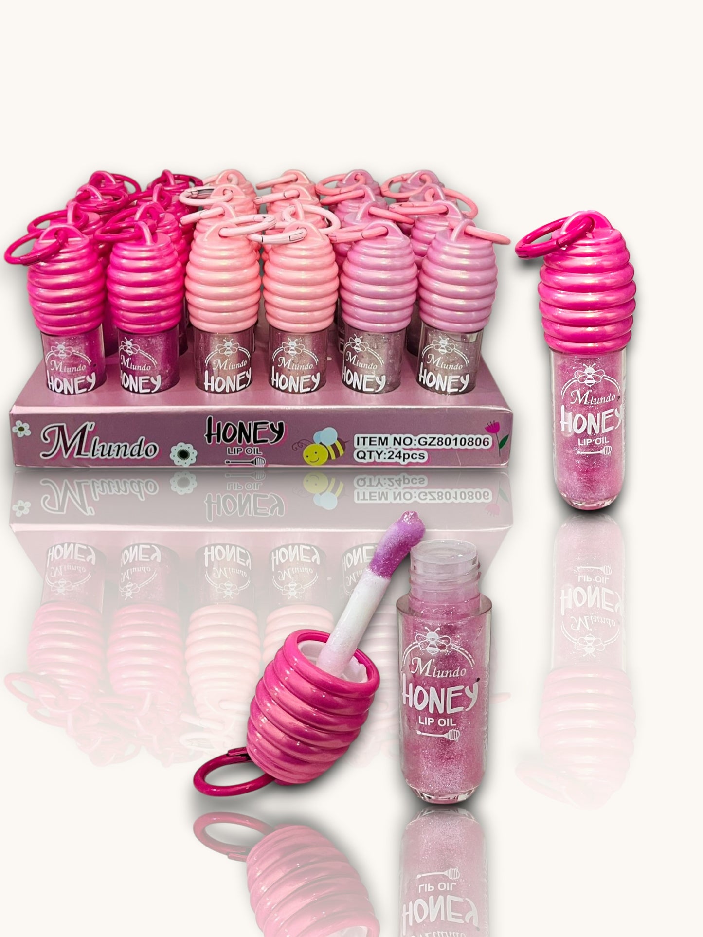 LIP GLOSS HONEY CON LLAVERO MLUNDO GZ8010806