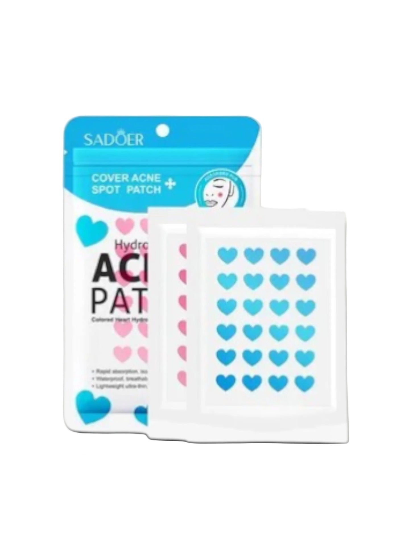 STICKER ANTIACNE DE CORAZON SADOER SD89144