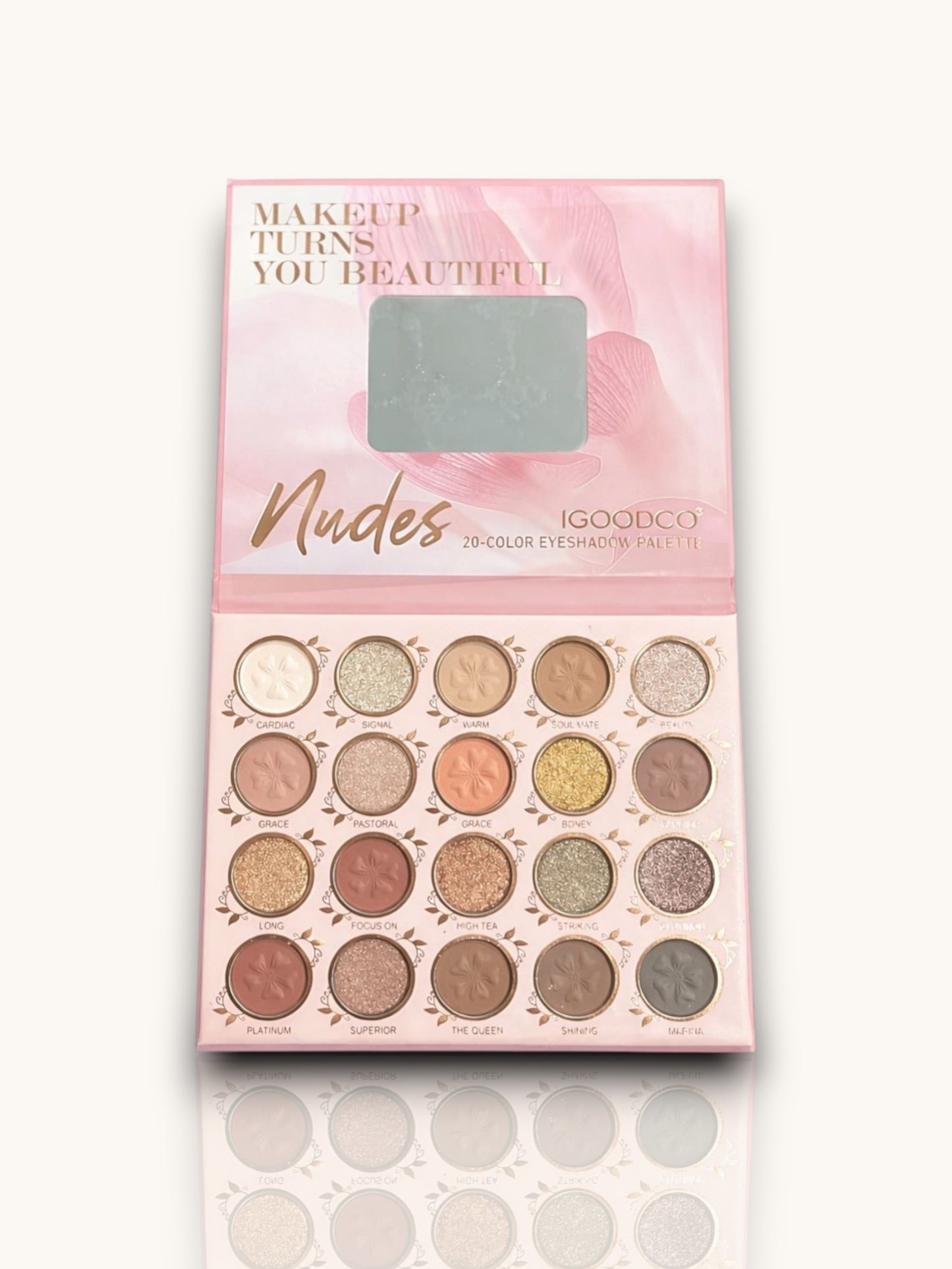 PALETA DE SOMBRAS NUDE YOUR BEATIFUL IGOODCO IG3216
