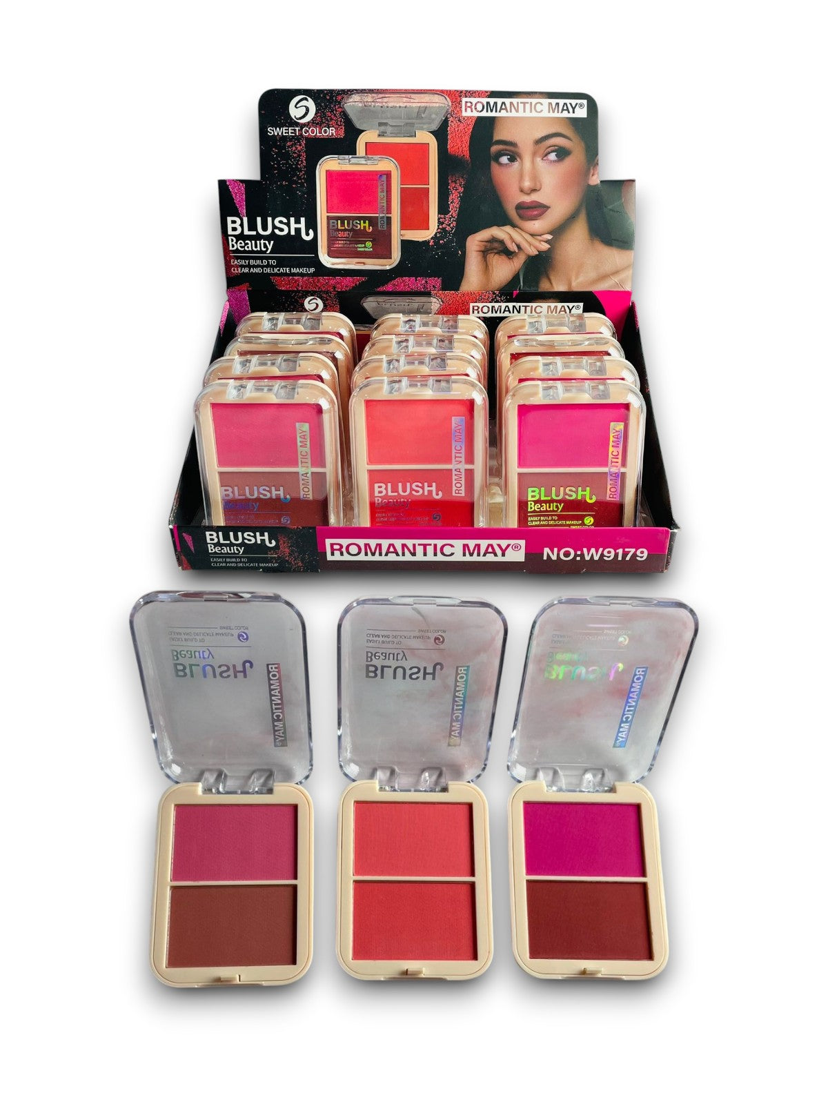 PALETA X2 TONOS ROMANTIC MAY W9179