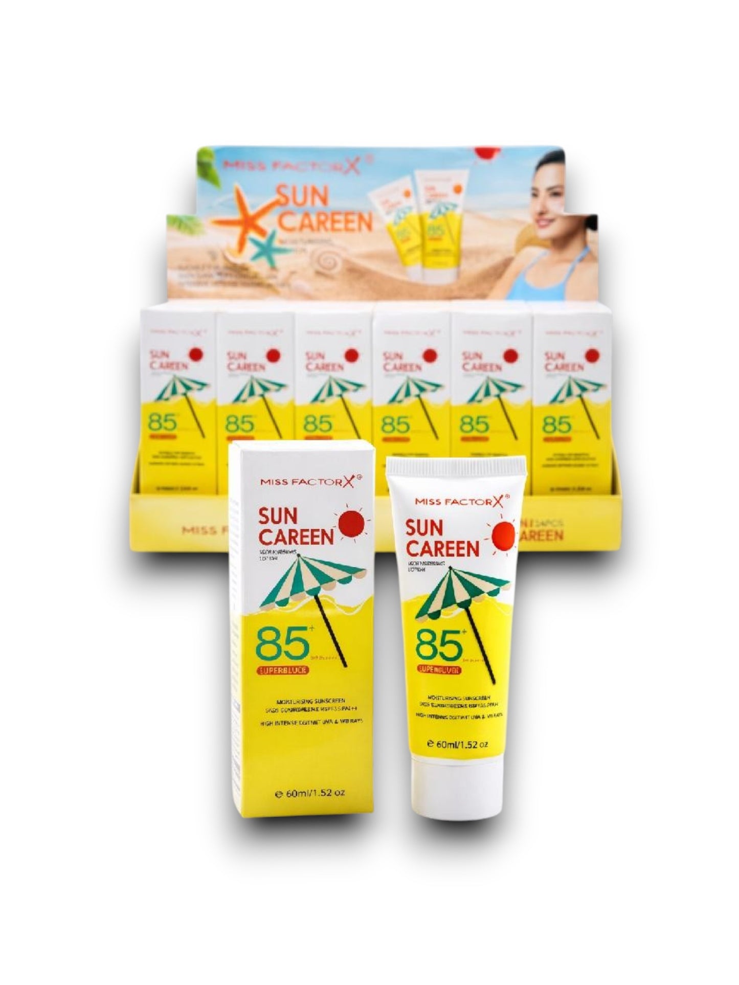 PROTECTOR SOLAR SPF85 MISS FACTORX ZF7001