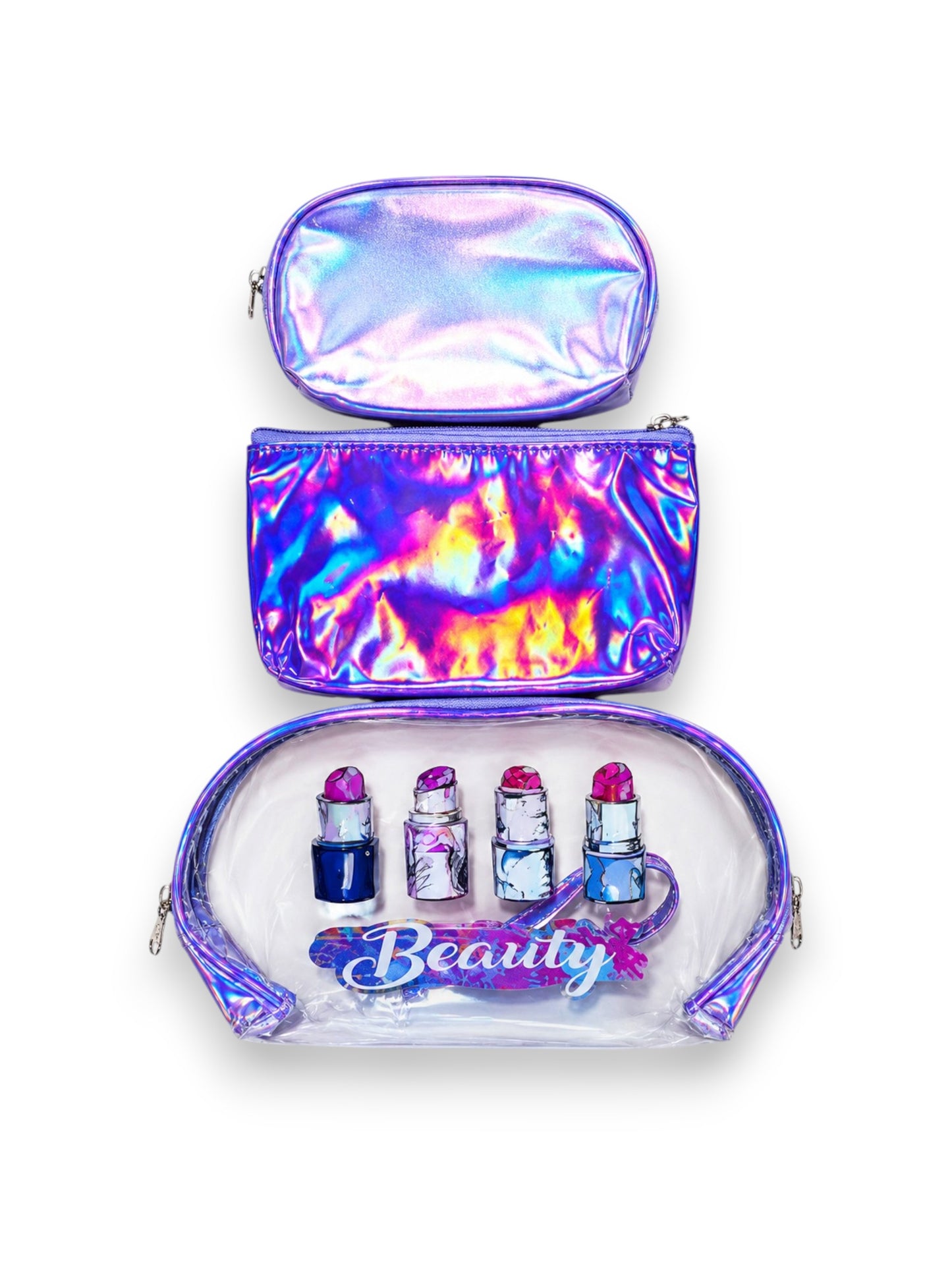 SET DE COSMETIQUERAS X3 BEAUTY MDH-3144