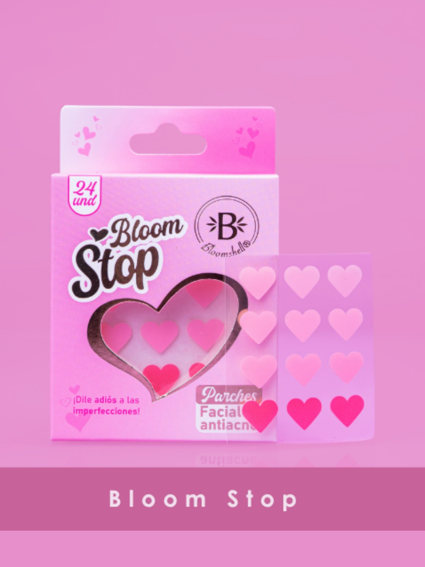 PARCHE FACIAL ANTIACNE BLOOMSHELL BL-BAN21