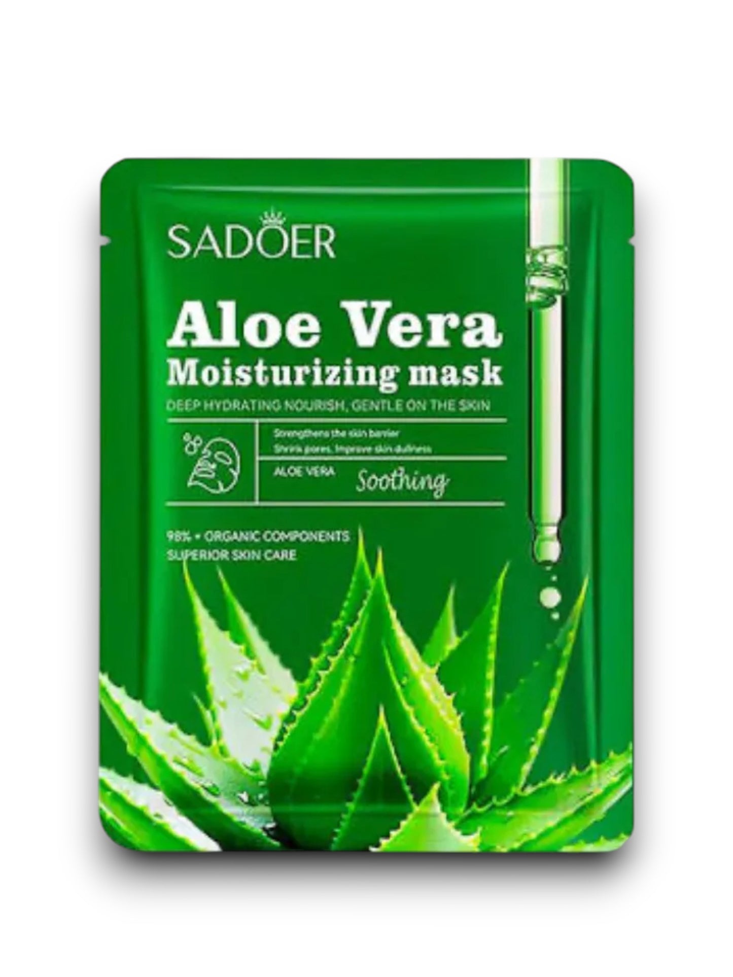 VELO FACIAL HIDRATANTE Y CALMANTE DE ALOE VERA SADOER REF 5006288