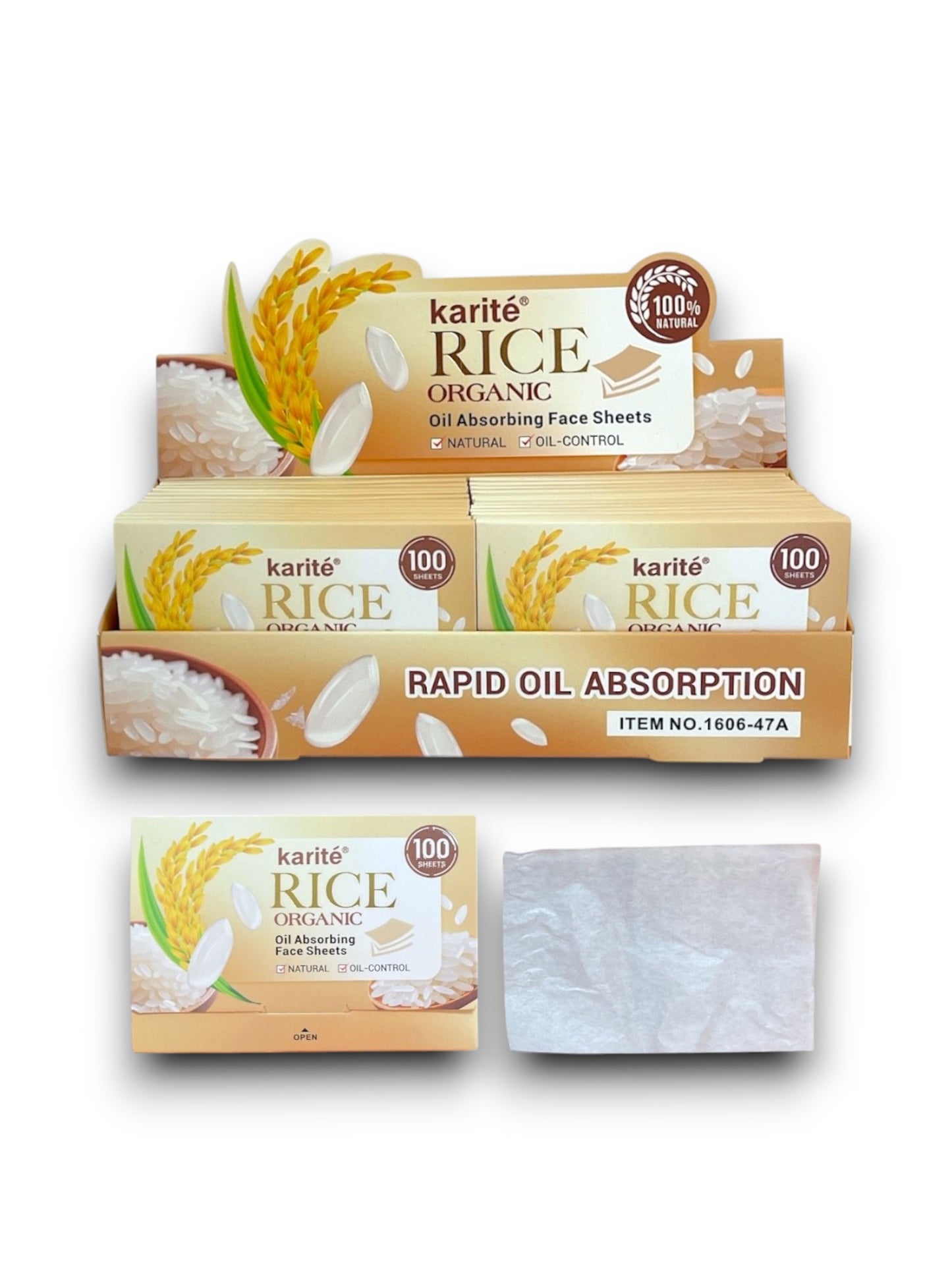 PAPEL ANTIGRASA DE ARROZ 1606-47A