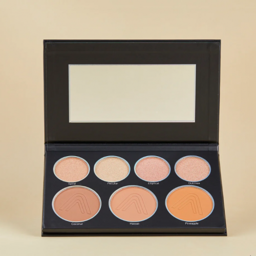 PALETA CONTORNO E ILUMINADOR GLAM BLACK ATENEA PS0257