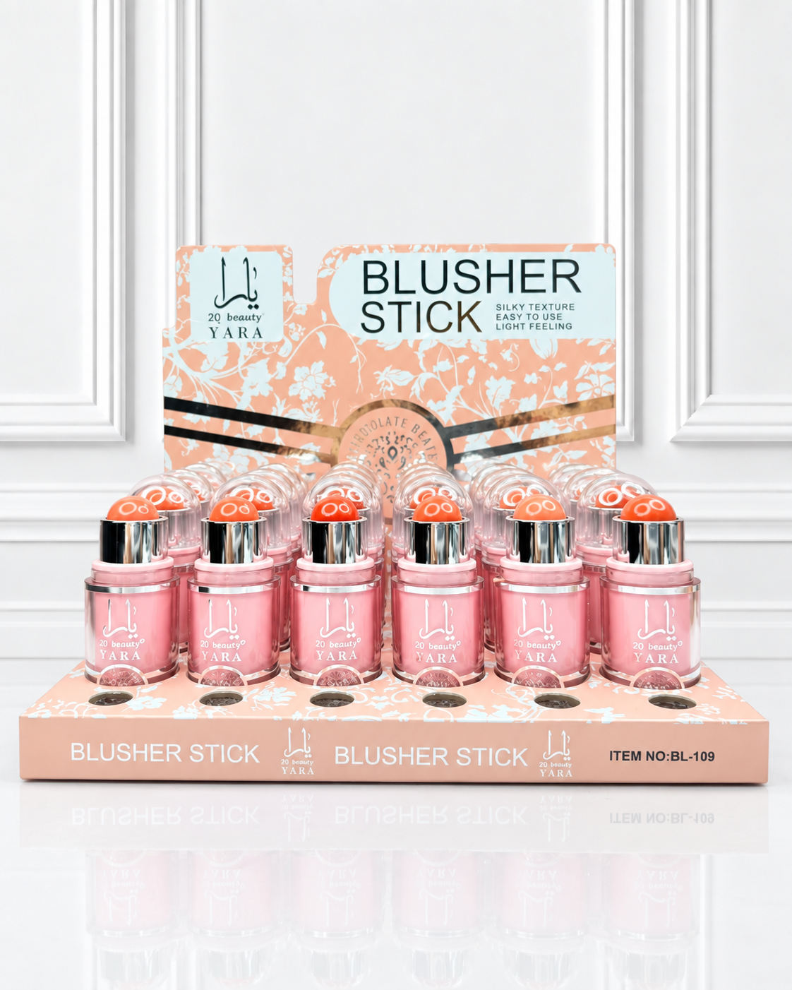 RUBOR EN BARRA BEAUTY YARA BL-109