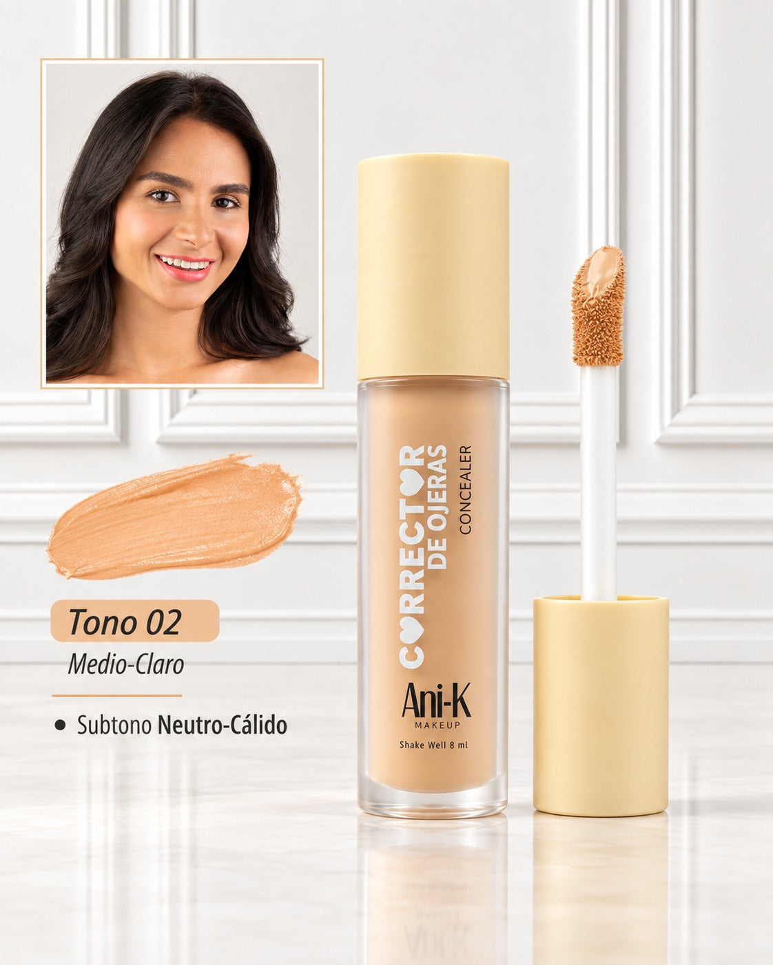 CORRECTOR ANI-K JUMBO TONO 02 RADIANT CA2668