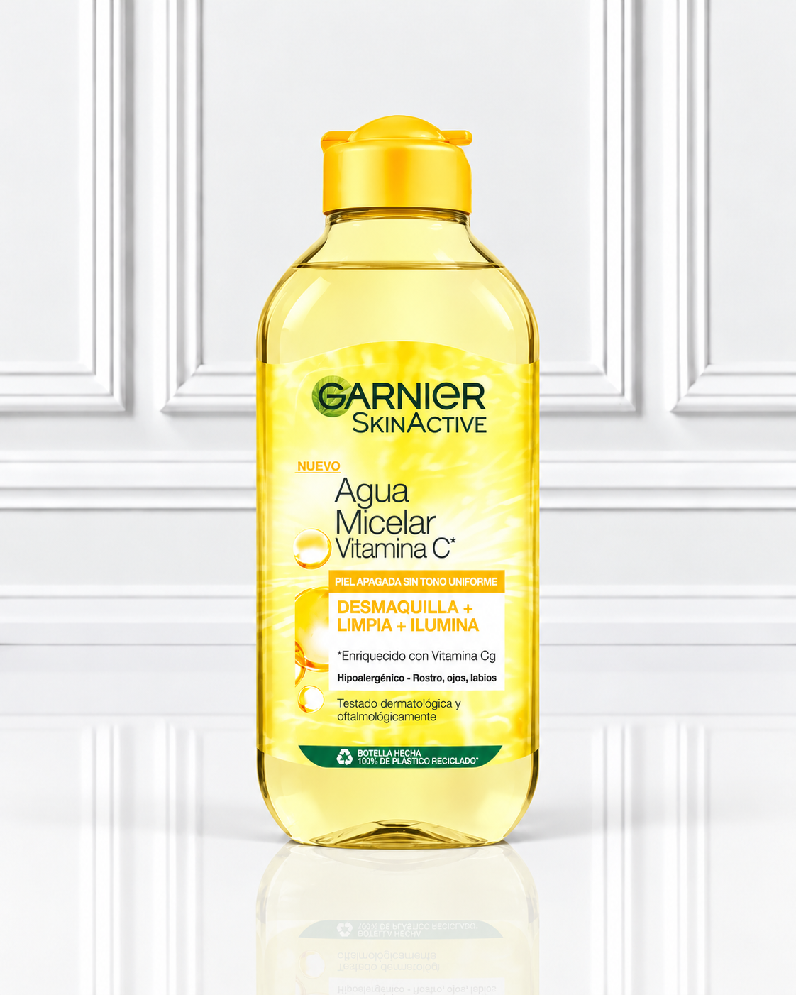 AGUA MICELAR CON VITAMINA C ACLARANTE GARNIER 400ML