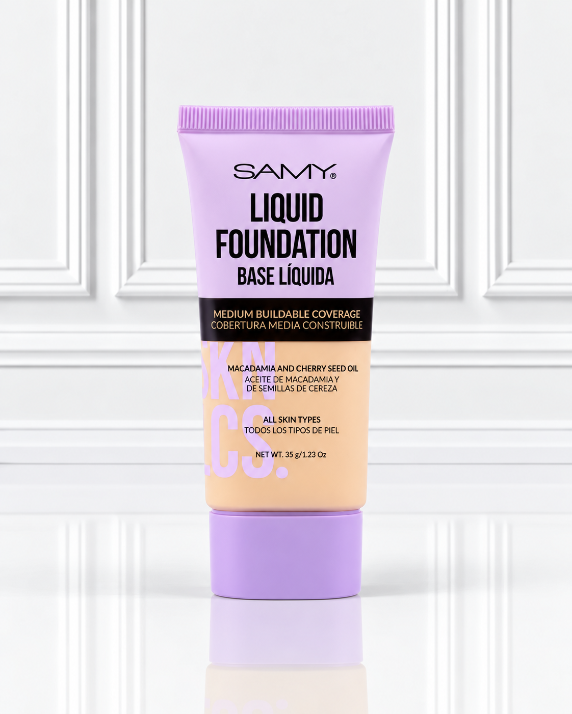 BASE LIQUIDA SAMY TONO 02 BEIGE