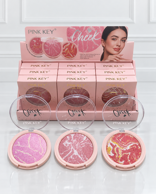 RUBOR COMPACTO MINERALIZADO CHEEK PINK KEY YM3008