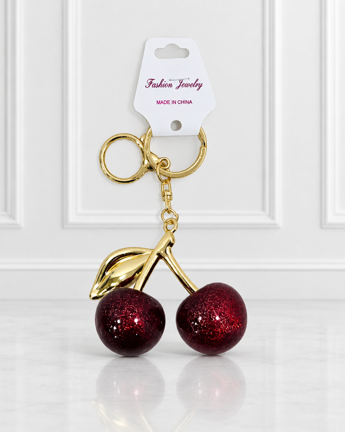 LLAVERO CEREZA FASHION JEWELRY