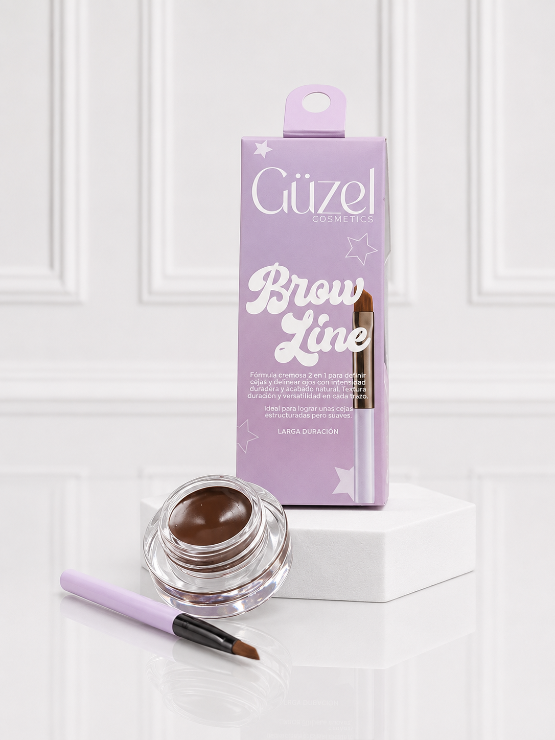 BETUN DE CEJAS 2 TONOS CAFE GZ-009