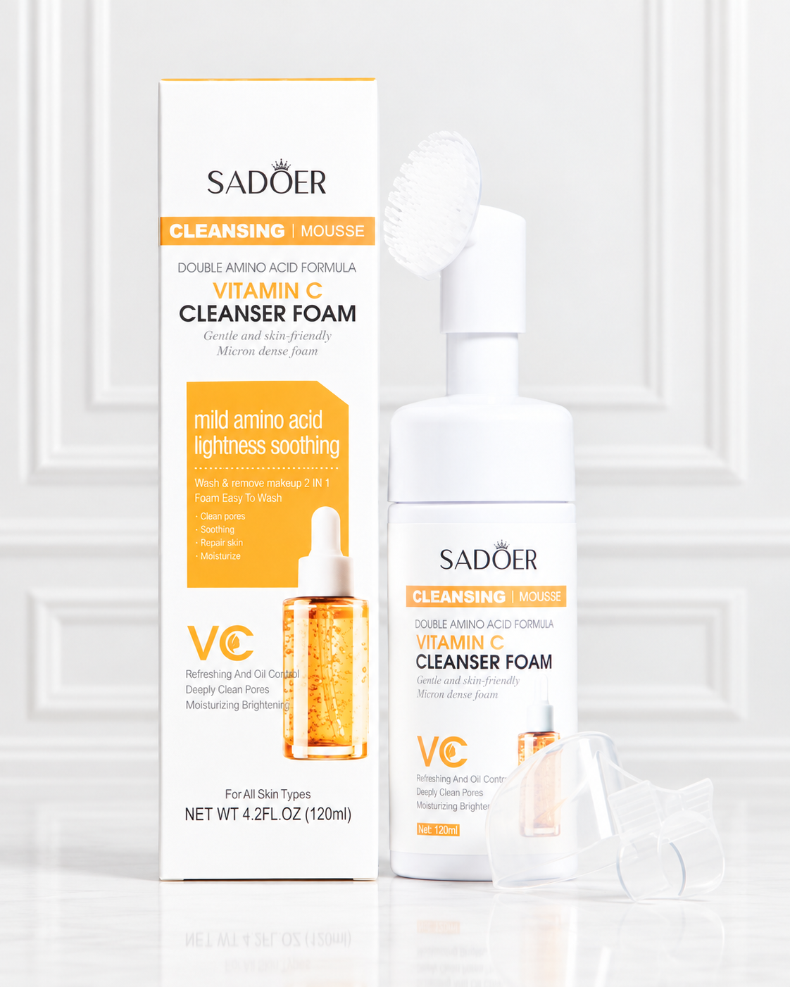 ESPUMA FACIAL VITAMINA C SADOER SD08022