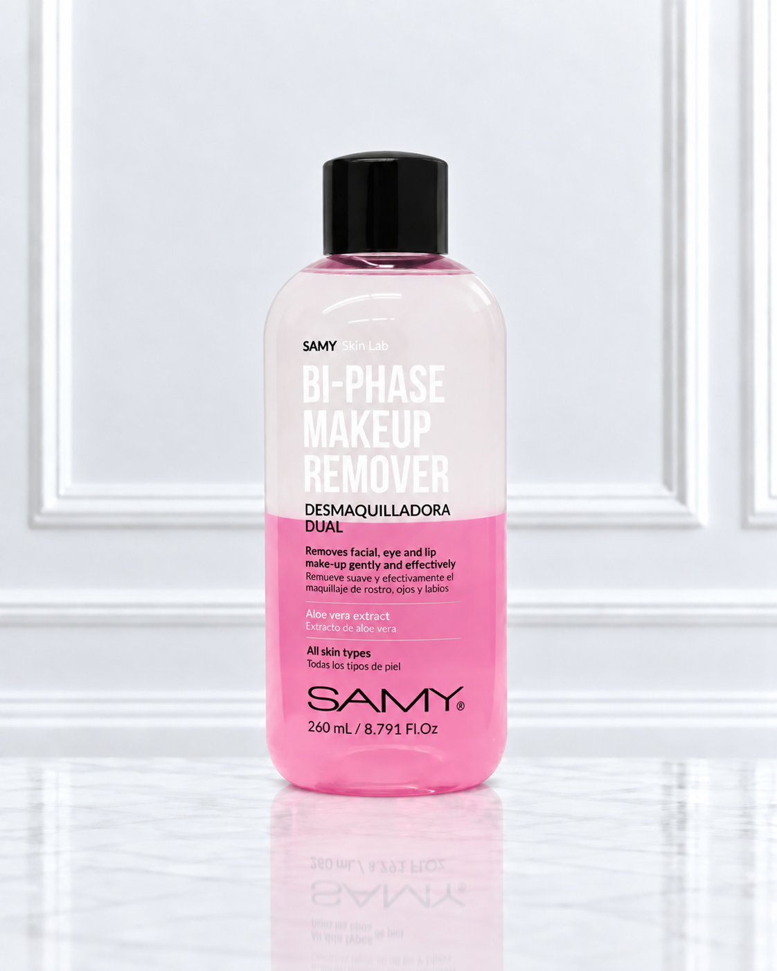 DESMAQUILLADOR DUAL 260ML SAMY
