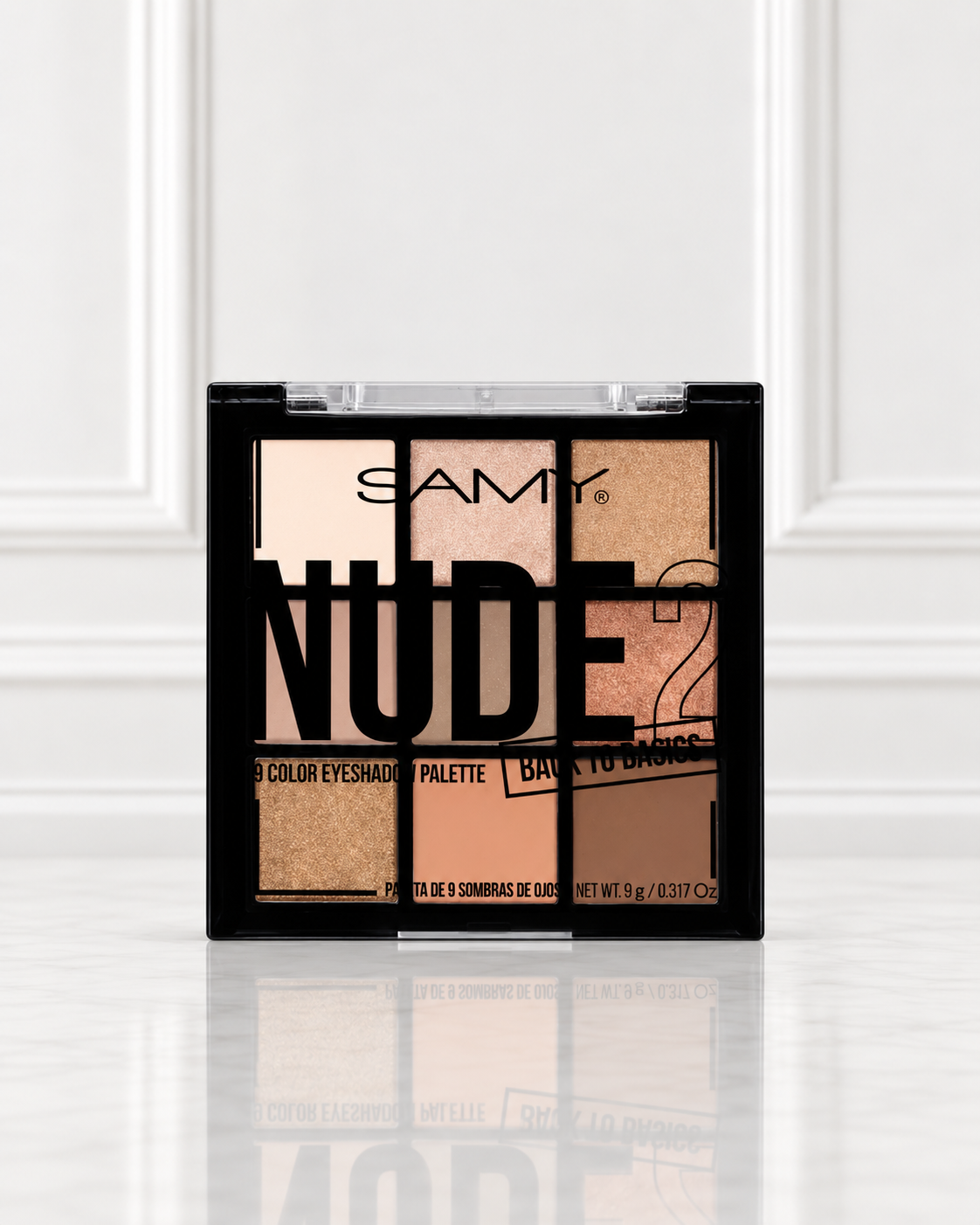 PALETA DE SOMBRAS X9 TONOS NUDE 2