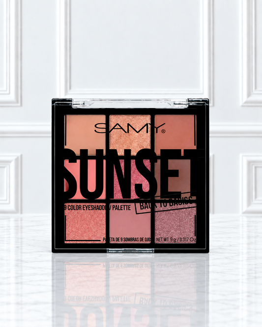 PALETA DE SOMBRAS X9 TONOS SUNSET