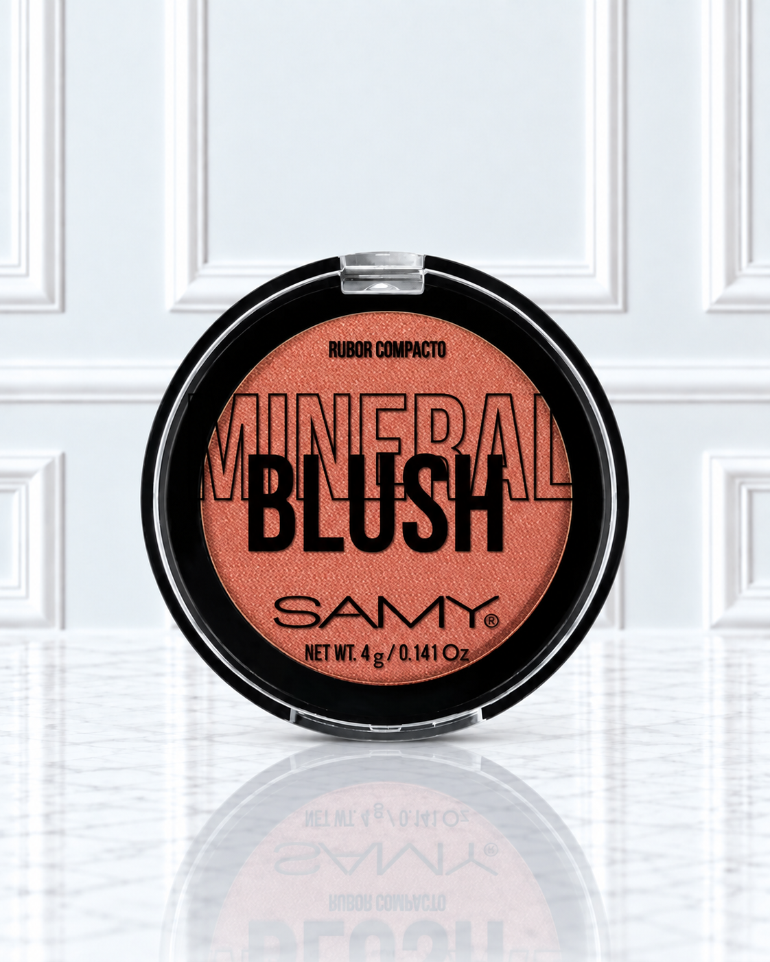 RUBOR COMPACTO MINERAL TONO 04 SALMON SAMY