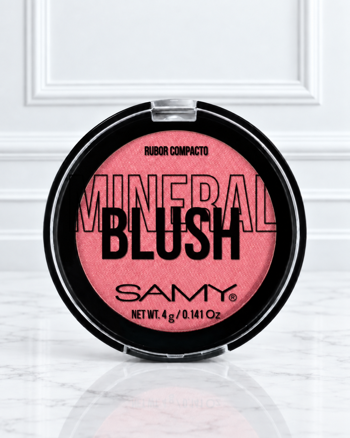 RUBOR COMPACTO MINERAL TONO 05 GOLDEN ROSE SAMY