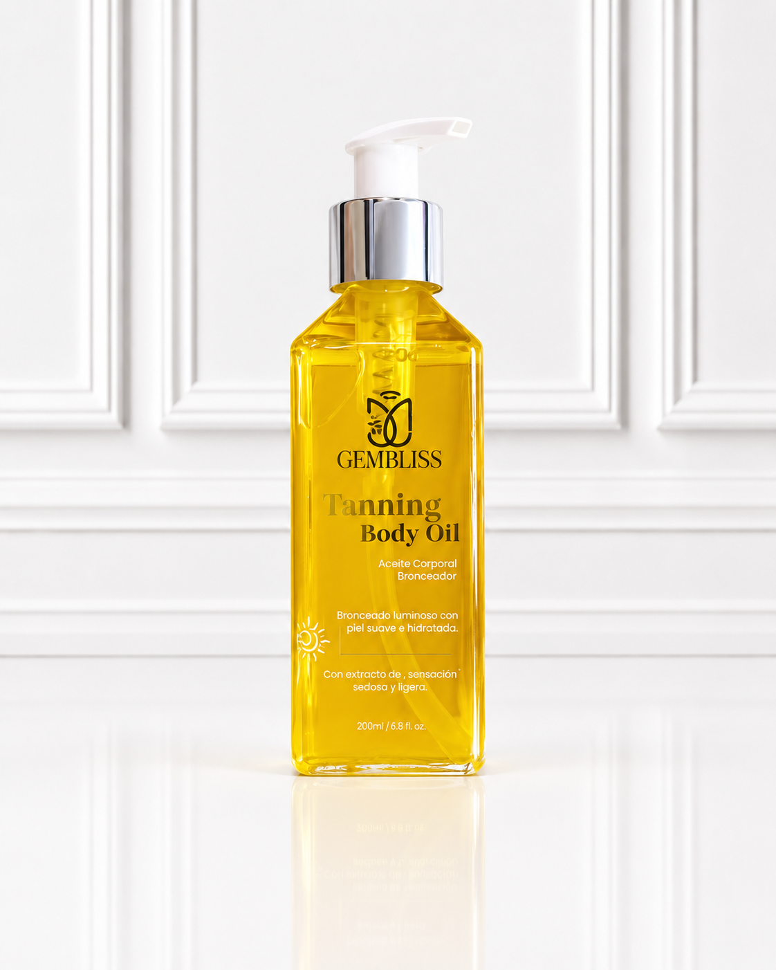ACEITE CORPORAL BRONCEADOR 200ML GEMBLISS