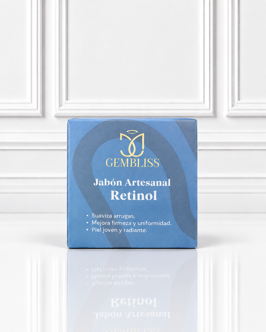 JABON ARTESANAL EN BARRA RETINOL GEMBLISS