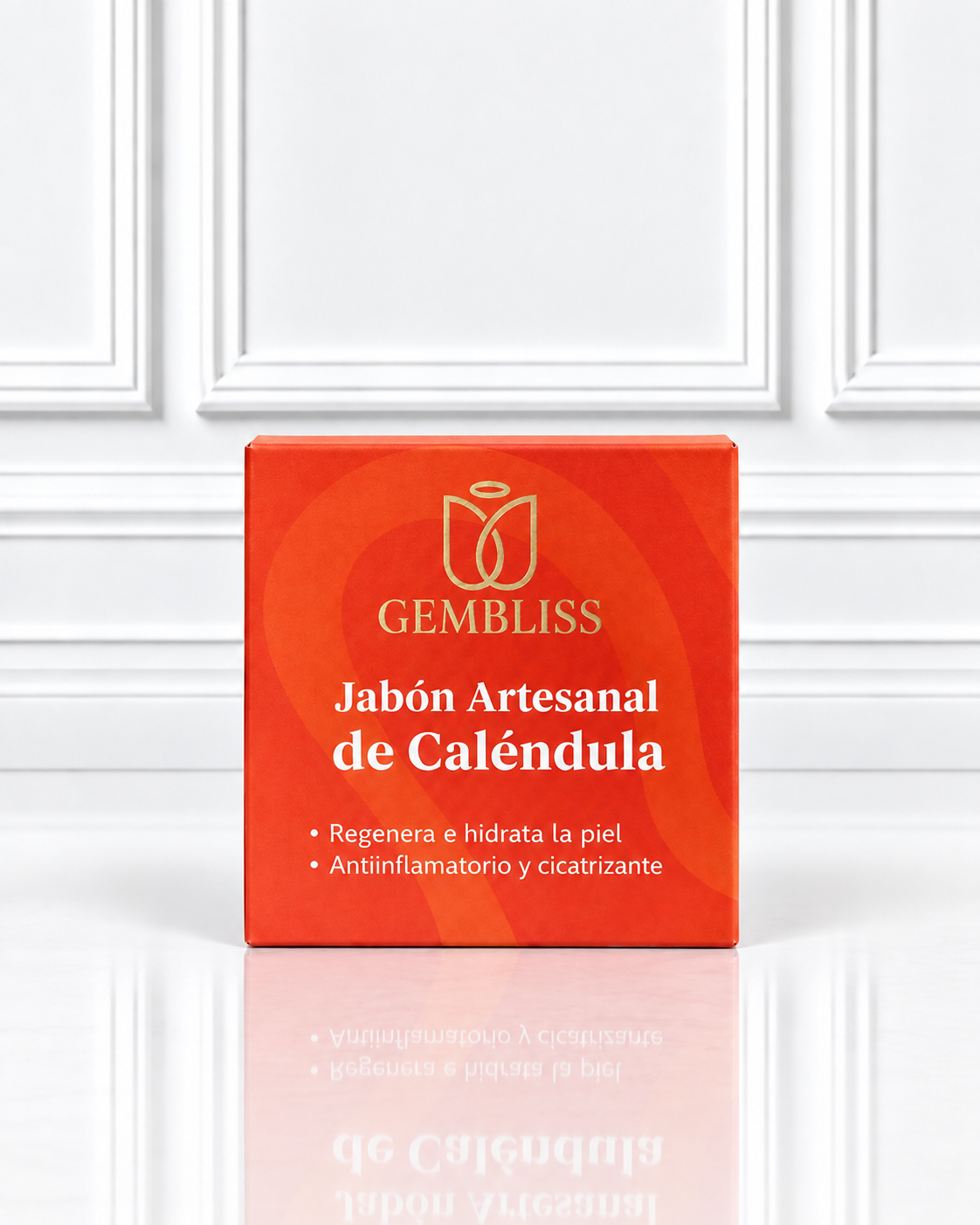 JABON ARTESANAL EN BARRA CALENDULA GEMBLISS