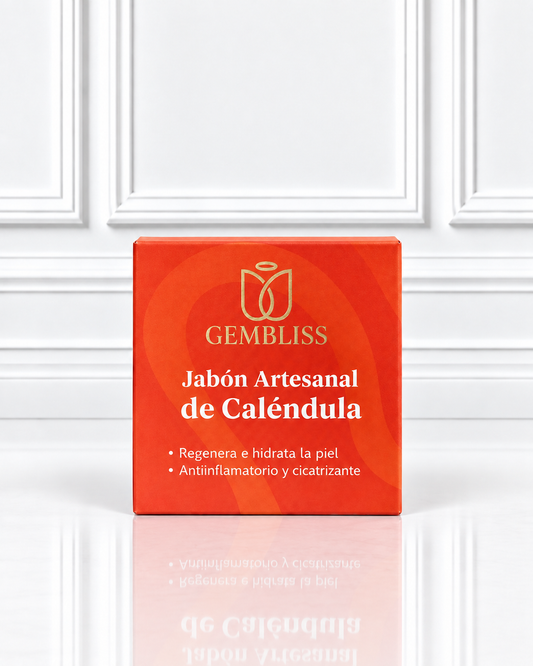 JABON ARTESANAL EN BARRA CALENDULA GEMBLISS