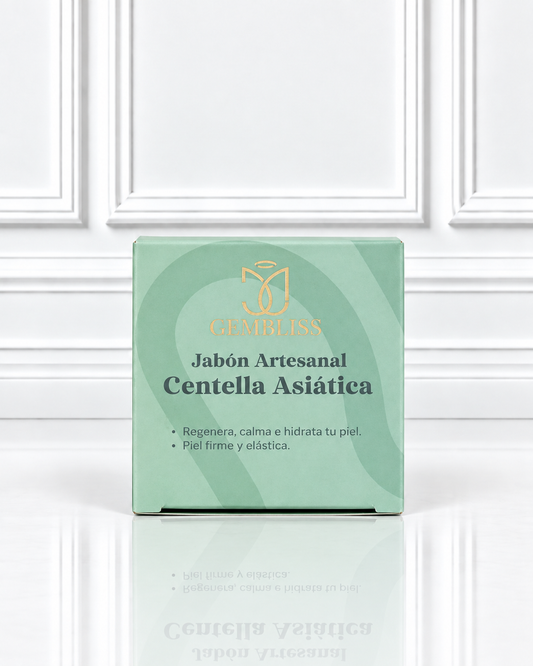 JABON ARTESANAL EN BARRA CENTELLA ASIATICA GEMBLISS
