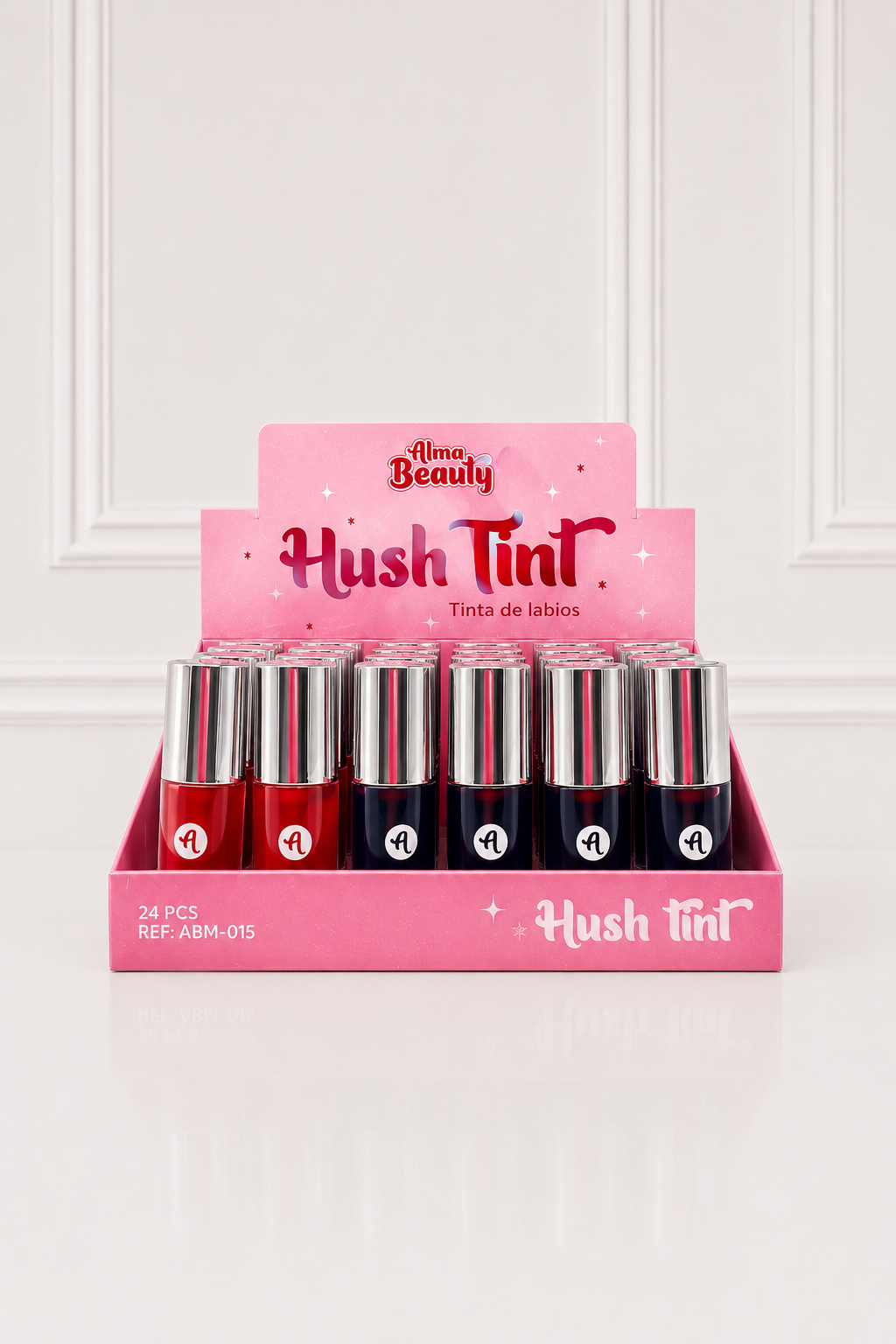 TINTAS DE LABIOS HUST TINT ALMA BEAUTY ABM-015
