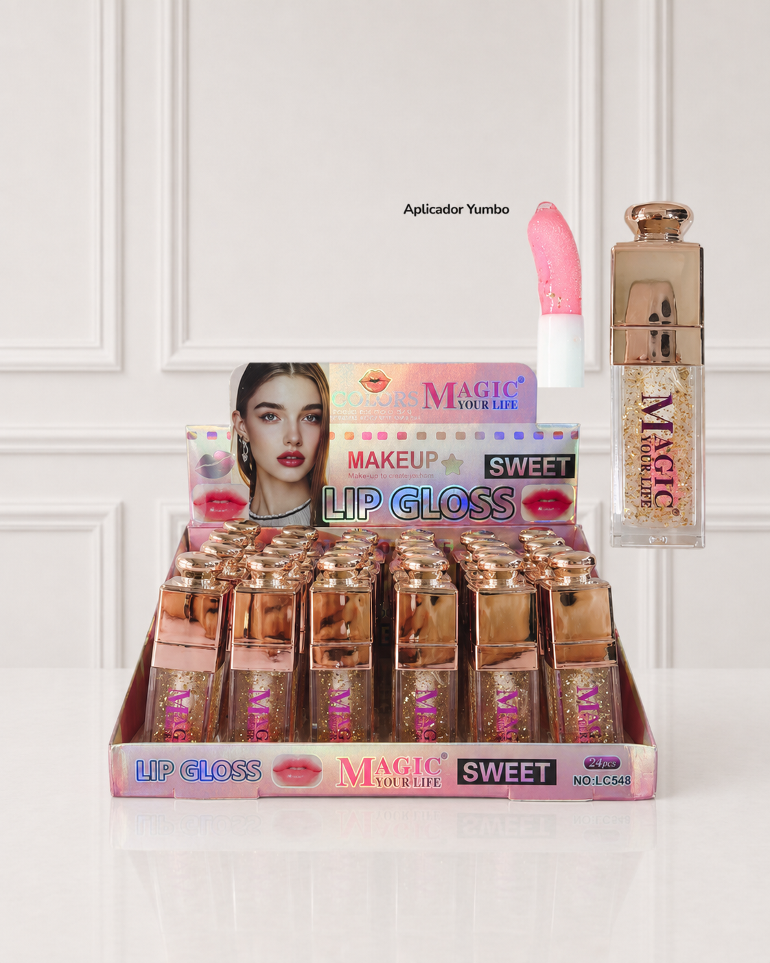 LIP GLOSS SWEET MAGIC YOUR LIFE LC548