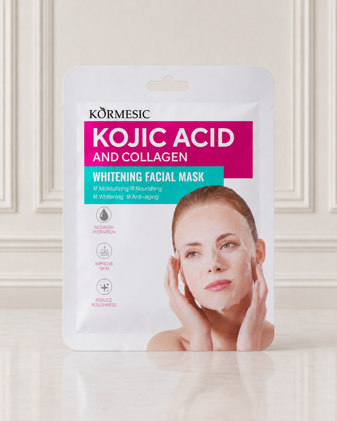 MASCARILLA BLANQUEADORA KOJIC ACID KORMESIC KMC23070
