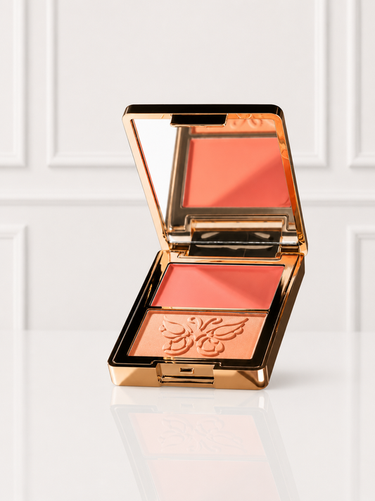 VIBRANT BLUSH DUO ENCHANTE PEACH GLOW TONO 02 EC020