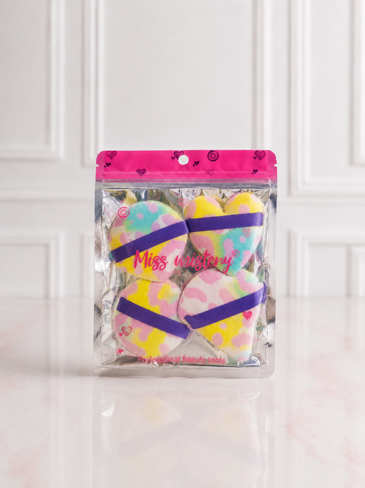 SET DE BORLA TRIANGULAR Y REDONDA MISS MISTERY ZS003