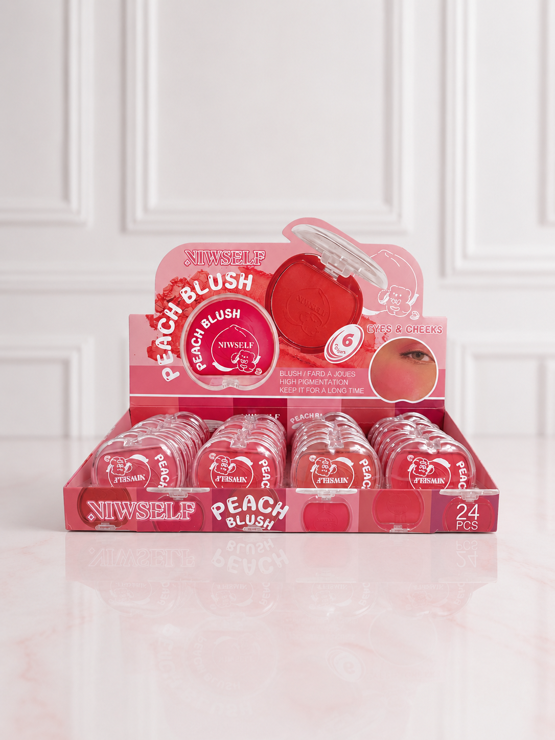 RUBOR COMPACTO PEACH BLUSH NIWSELF YMFG093