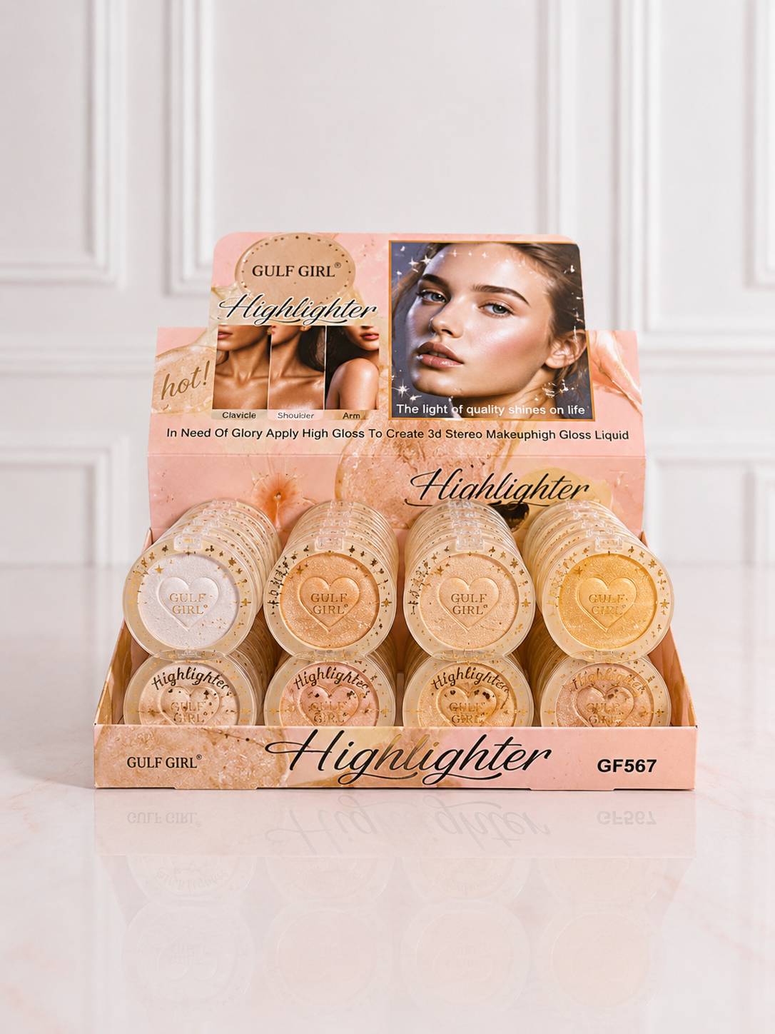 ILUMINADOR DUO GULF GIRL GF567