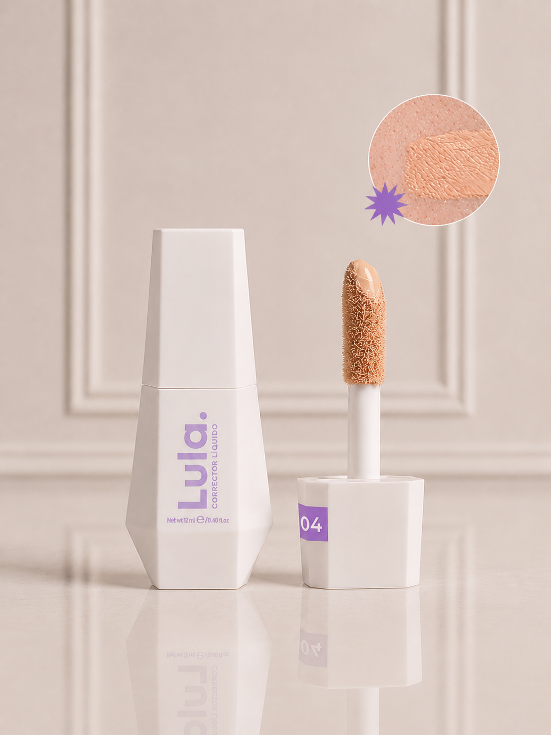 CORRECTOR LIQUIDO LULA TONO 4