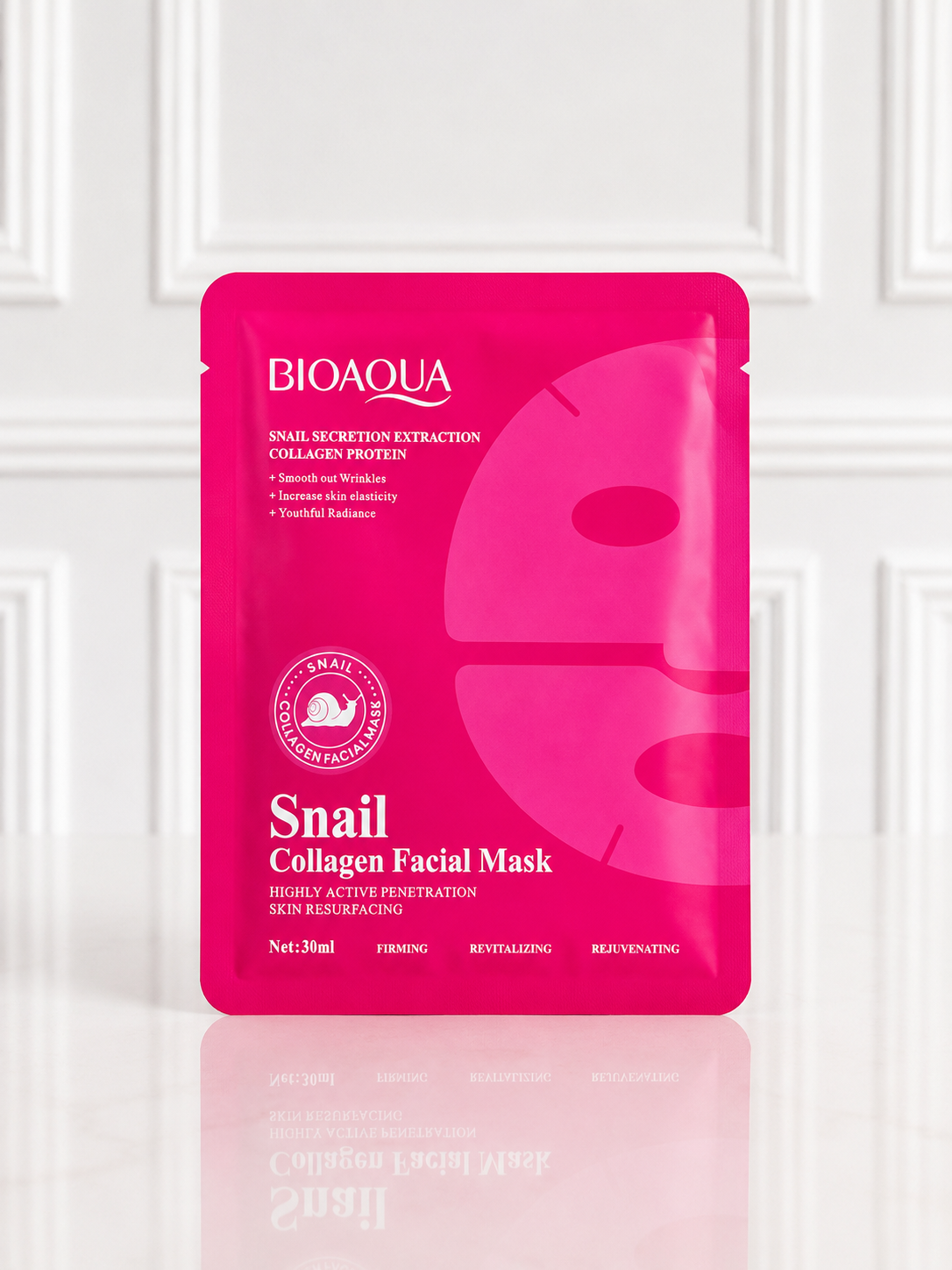 MASCARILLA FACIAL DE COLAGENO Y BABA DE CARACOL BIOAQUA BQY04115