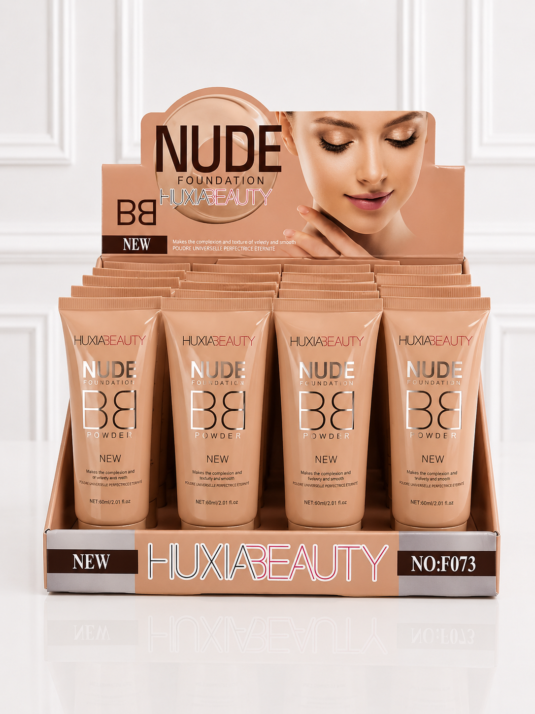 BASE LIQUIDA BB NUDE HUXIABEAUTY F073