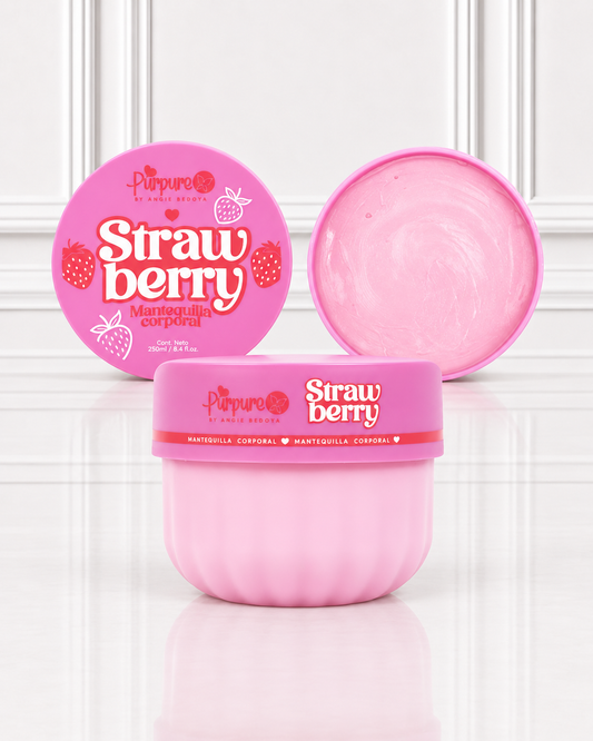 MANTEQUILLA STRAWBERRY PURPURE 250 ML