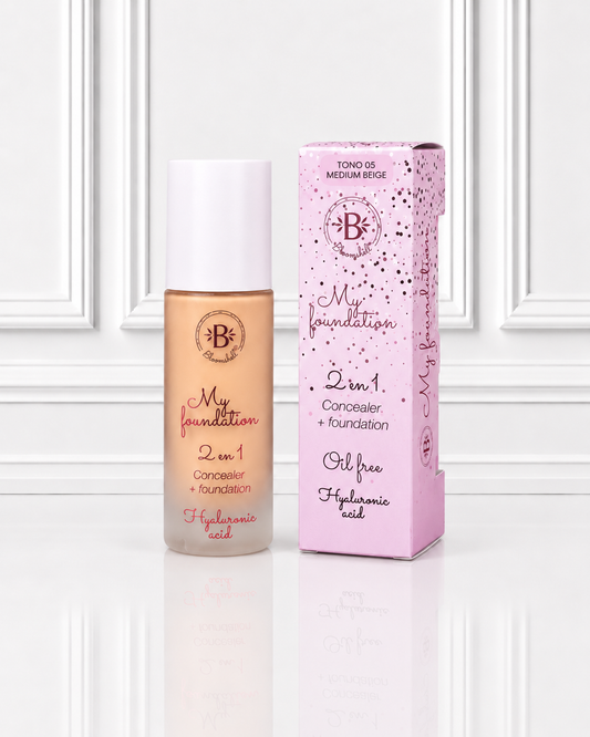 BASE LIQUIDA BLOOMSHELL TONO 05 MEDIUM BEIGE