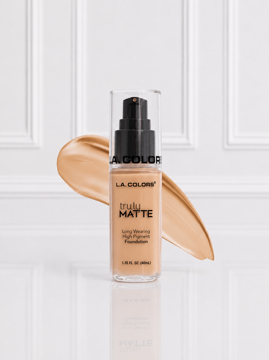 BASE LIQUIDA TRULY MATTE L.A COLORS COOL BEIGE TONO 359 CLM359
