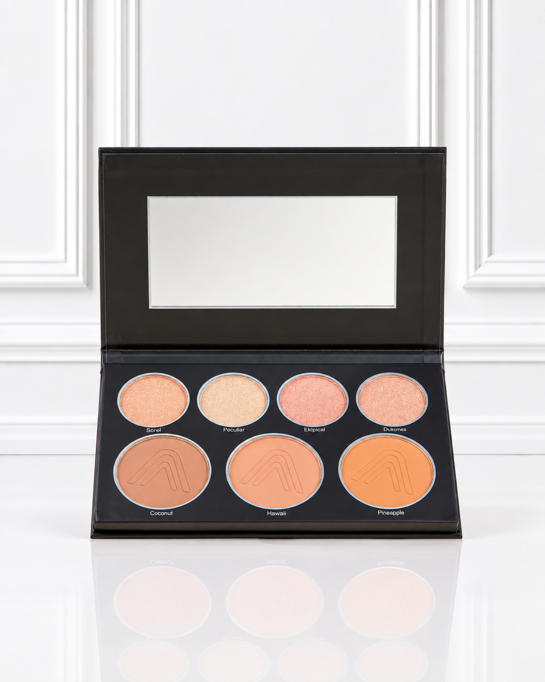 PALETA CONTORNO E ILUMINADOR GLAM BLACK ATENEA PS0257