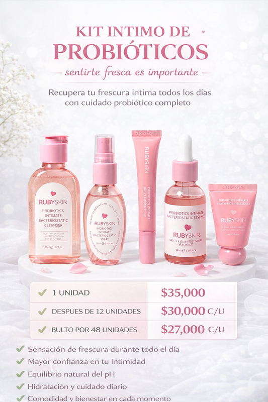 KIT INTIMO DE PROBIOTICOS - sentirte fresca es importante
