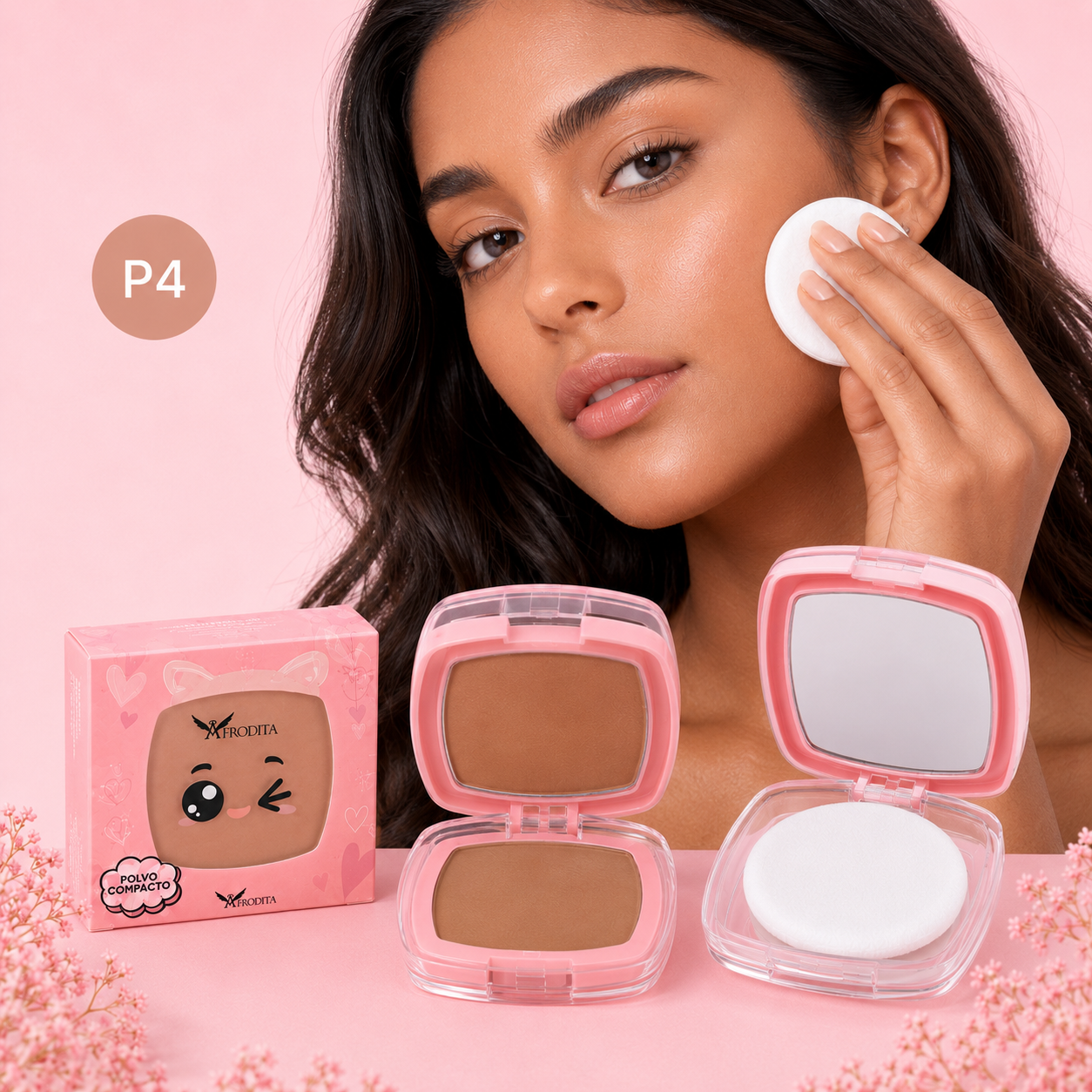 POLVO COMPACTO AFRODITA A512