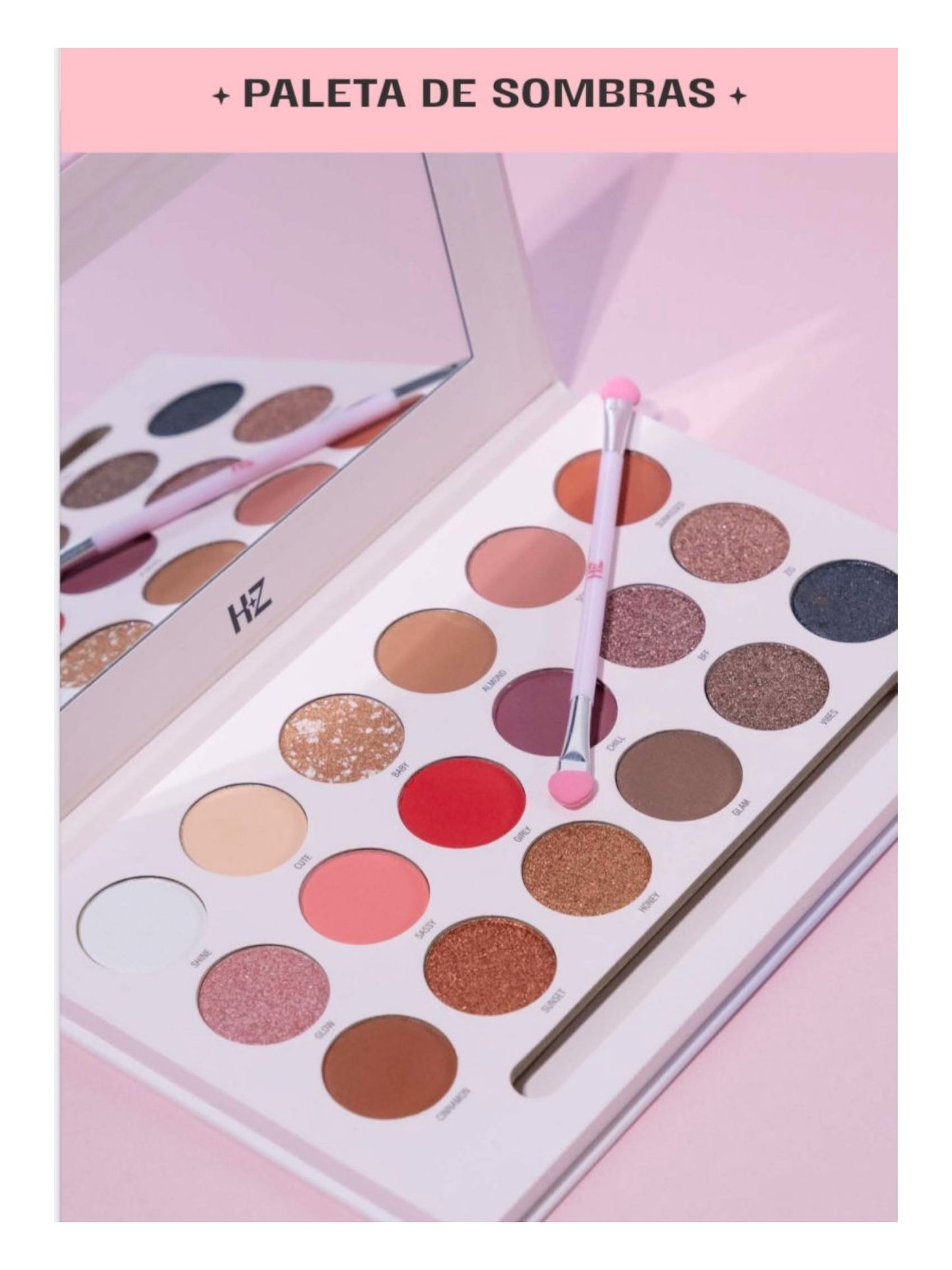PALETA DE SOMBRAS HI ZIS HZ413