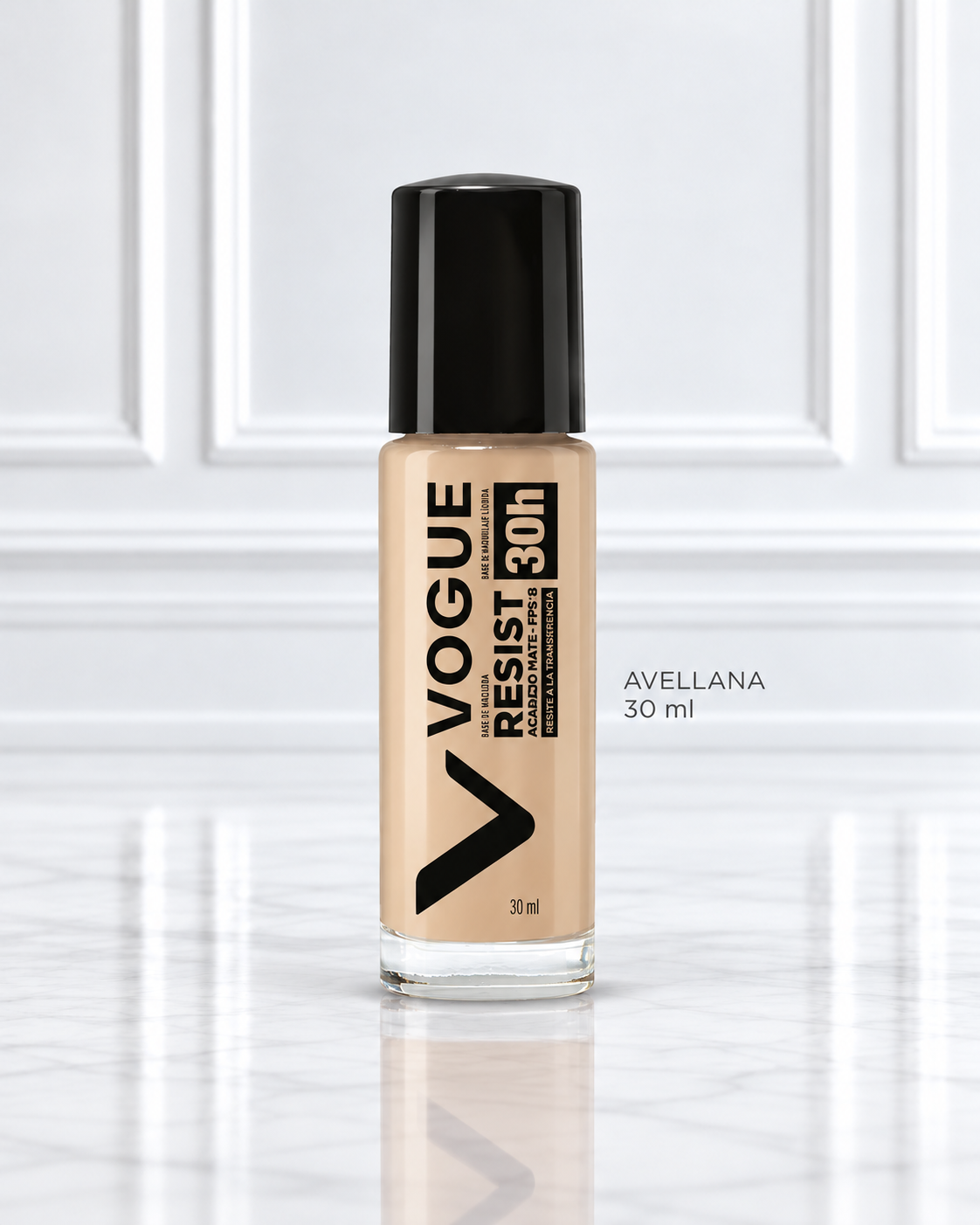 BASE LIQUIDA RESIST AVELLANA VOGUE