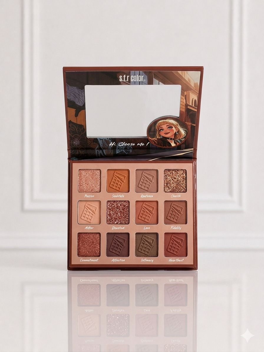 PALETA DE SOMBRA GIRL WORD 8243