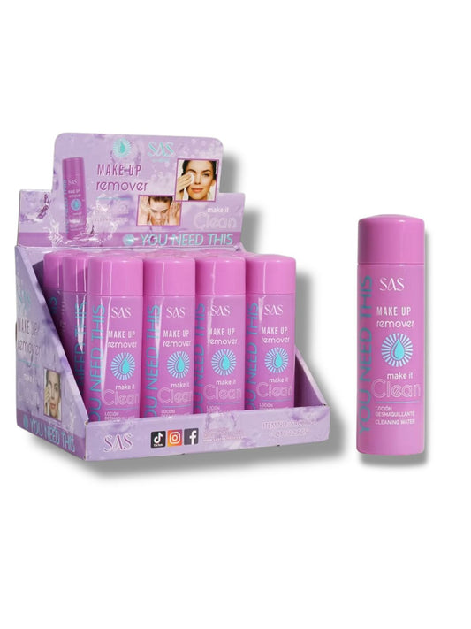 REMOVEDOR DE MAQUILLAJE SAS USHAS MORADO SAC005-2